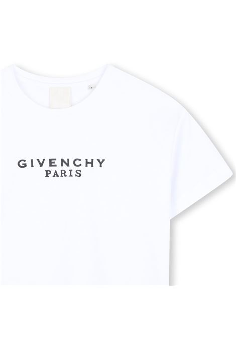 T-shirt con logo GIVENCHY KIDS | H3131510P